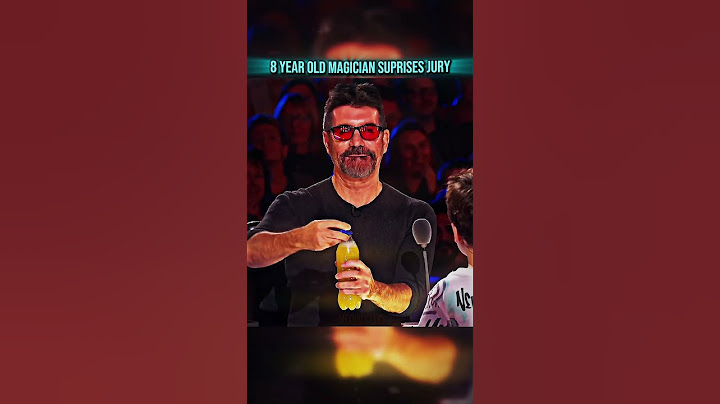 8 year old magician suprises jury 🥶 #shorts #magic #bgt #trending