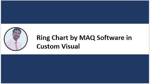 Power BI | Ring Chart by MAQ Software in Custom Visual