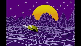 Synthwave Spaceship Animation Bts