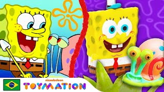 Bob Esponja Brinquedos Tenha o MELHOR DIA DE TODOS! | @SpongeBob SquarePants Oficial | Toymation