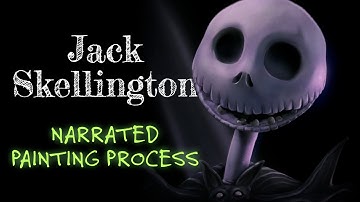 Jack Skellington - Painter 2023 (Narrated Painting Process)