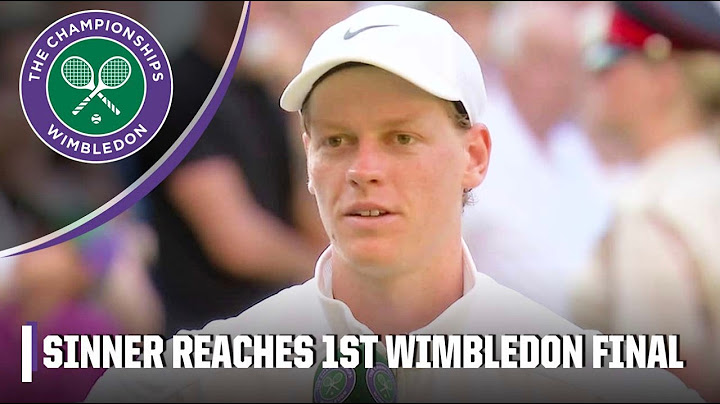 Jannik Sinner ‘never imagined’ he'd advance to a Wimbledon final 👏 | 2025 Wimbledon