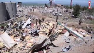 Aftermath Of Turkish Raids On Kurds(Ypg) In Syria