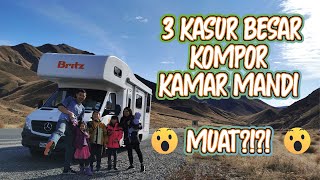 Isi Dalam Campervan | Review Campervan New Zealand | Isi 6 Orang