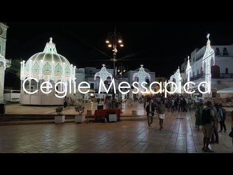 Ceglie Messapica Walking Tour, Puglia, Italy - 4K UHD - Virtual Trip