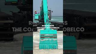From Land To Water The Kobelco Sk380 Amphibious Excavator Handles It All
