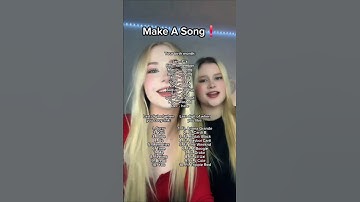 Make A Song ! #lyrics #dandelions #shorts