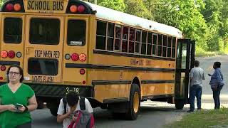 Student taken to hospital after school bus crash at Escambia County intersection Student taken to hospital after school bus crash at Escambia County intersection
