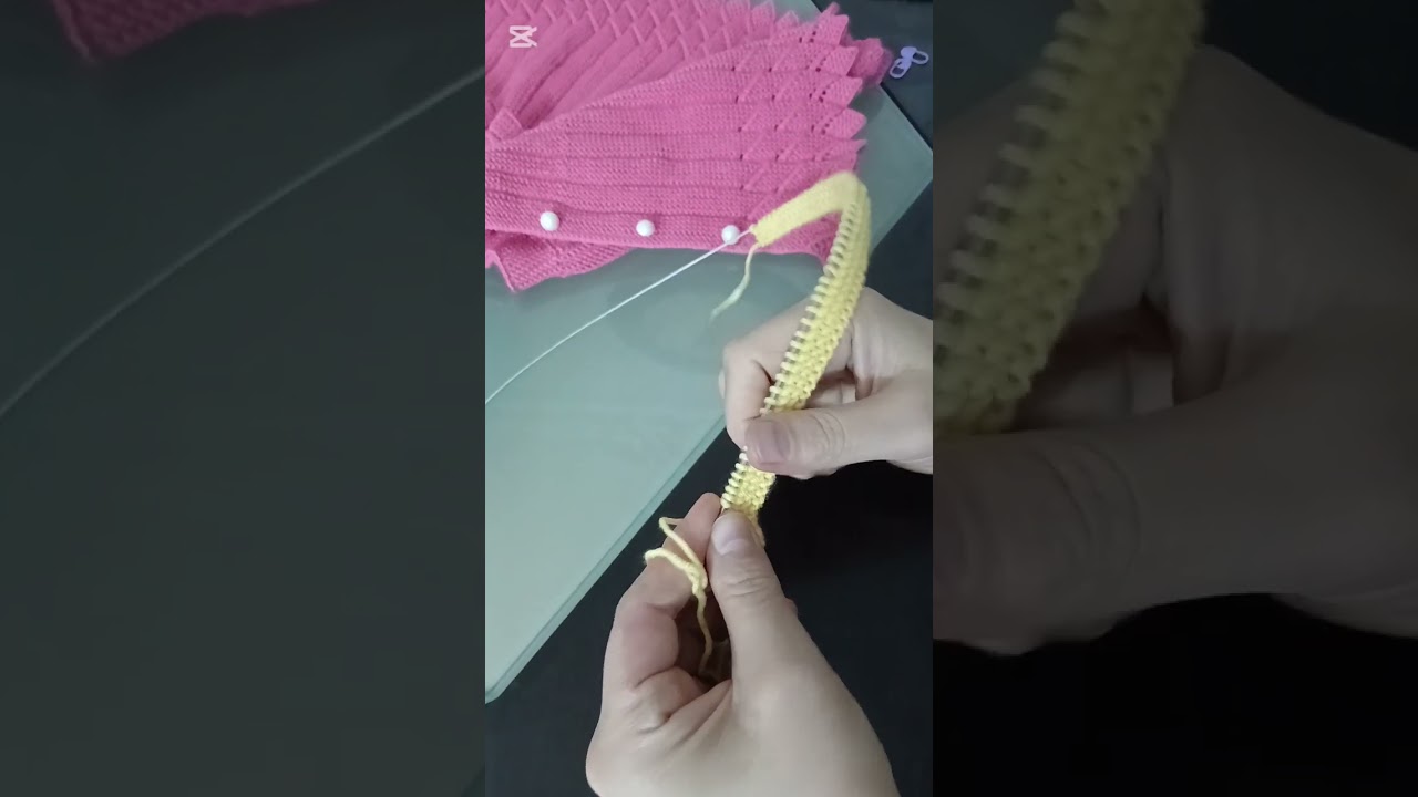 Kenar kusmı dilimli 3 yaş için yelek Part bir#Viralol#youtube#tiktok#keşfet#keşfettedüş 