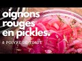 Pickles d’Oignons Rouges - prêt en 5 minutes!