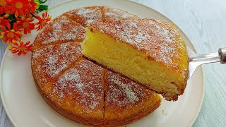you will make this orange cake 🍊🍊 every day! incredibly fast and delicious!