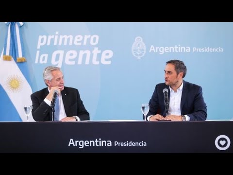 El presidente Alberto Fernández presentó el programa Edificios Públicos Sostenibles.