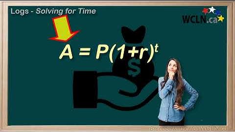 WCLN - Math - Exp & Logs - Compound Interest - Solve for Time