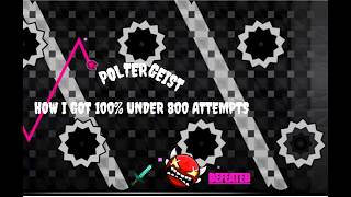 HOW I BEAT THIS INSANE DEMON IN 800 ATTEMPTS (POLTERGEIST 100%)