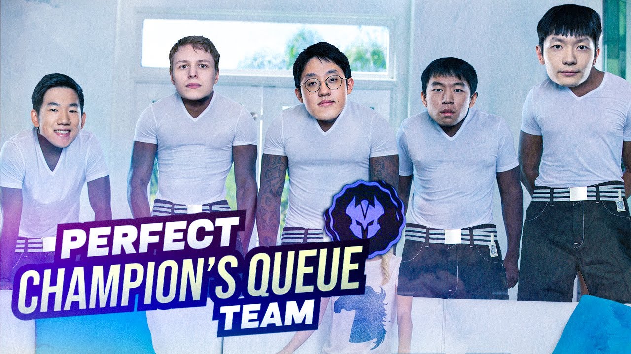 5 stepbros help out people stuck in Champion's Queue | Keith