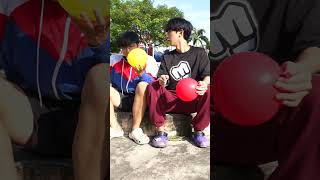 MINGWEIROCKS - Playing with BALLOONS Be Like ? shorts