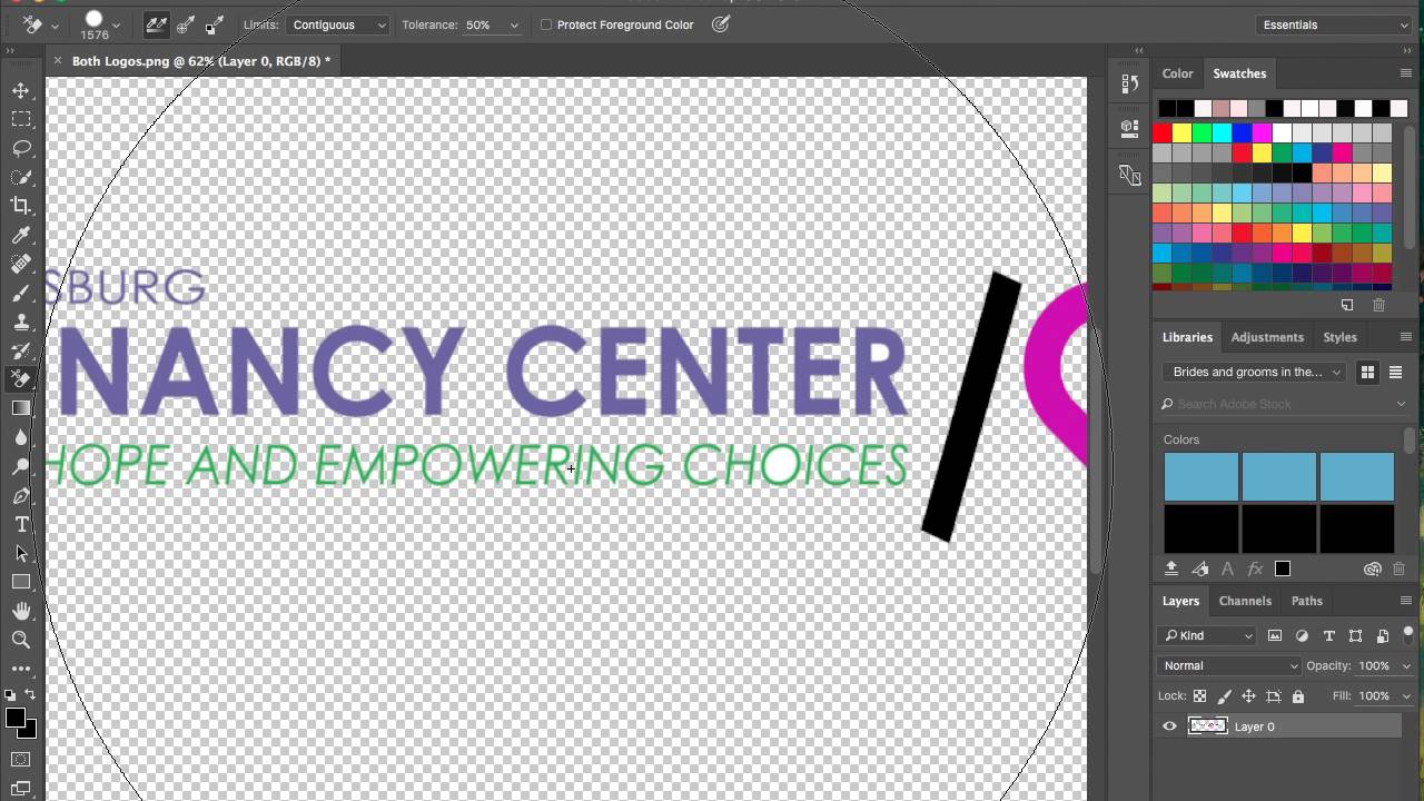 How to Create a .PNG and Use a Clipping Mask in Photoshop