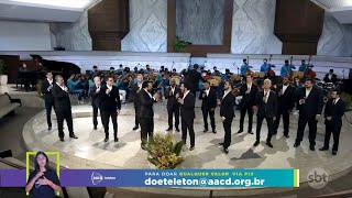 Tenores Adventistas emocionam o SBT - Teleton 2021 - Brothers Vocal