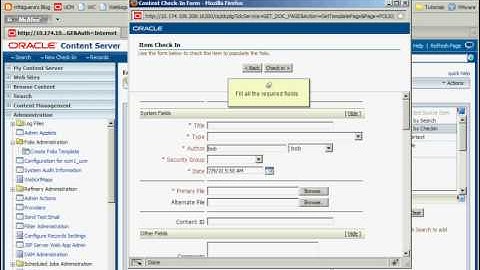 UCM: Creating a folio template