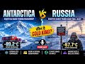  ❄️ Antarctica vs Russia Siberia – Kaun Hai Dharti Ka Asli Cold King? 🌍 #hindipodcast #viral #ai