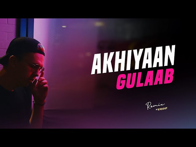 Akhiyaan Gulaab (Remix)| Exzost | Mitraz | Shahid Kapoor, Kriti Sanon | New Bollywood EDM Remix 2024 class=