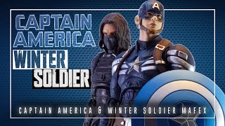 MAFEX「CAPTAIN AMERICA (Stealth Suit) & WINTER SOLDIER 」Dignas Figuras De La Mejor Película Del MCU!!