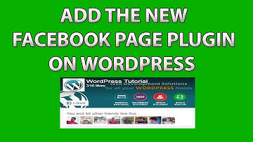 How to Add the New Facebook Page Plugin in WordPress - Facebook Like box on Wordpress 2017