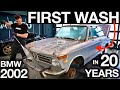 First Wash in 20 years! BMW 2002 Disaster Detail: Buy and Flip