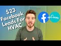 Facebook Lead Generation For HVAC | How We Generate $23 Leads Using Facebook Ads