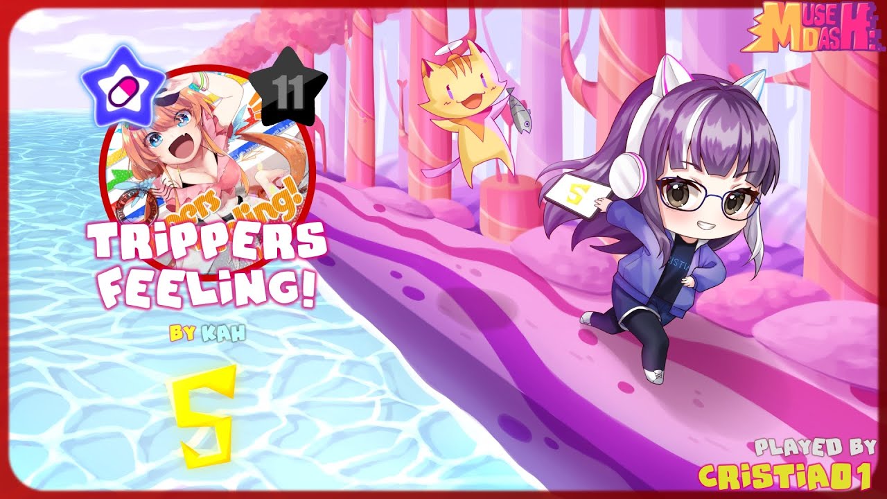 Muse Dash] Trippers Feeling! Hidden (Lv 11) All Perfect - YouTube