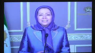 سخنرانی کامل خانم مریم رجوی (تفسیر مجلس سنا: سیاست ایران)