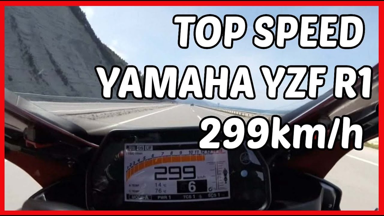 Top Speed Yamaha YZF R1 2016 ,2014 and 2008 Compilation - YouTube