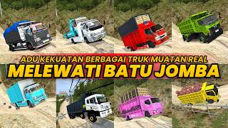 Challenge Berbagai Jenis Truk Muatan Real Melewati Tanjak...