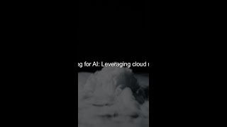 Cloud Computing for AI: Leveraging cloud resources (scaling your AI)