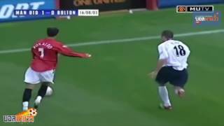 Cristiano Ronaldo vs Bolton MU Debut