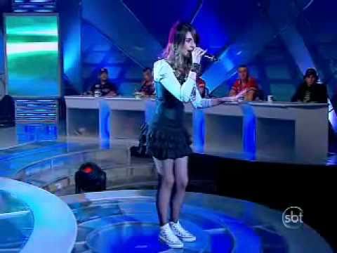 Bruna Rocha - Raul Gil - SBT - 02/10/2010 - Bellev...