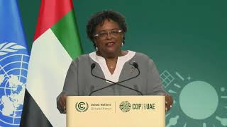 #COP28 - Prime Minister Mottley delivering Barbados' National Statement at COP28 (Dec. 2, 2023)