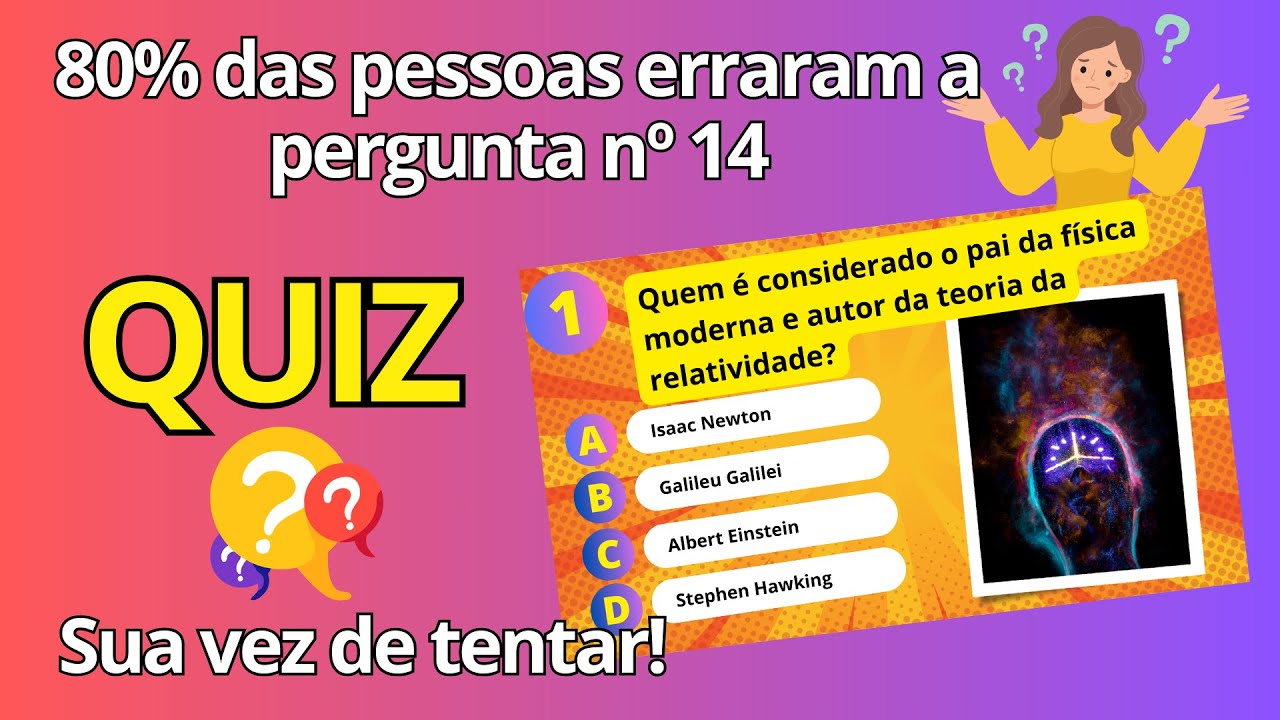 QUIZ Conhecimentos gerais #1 