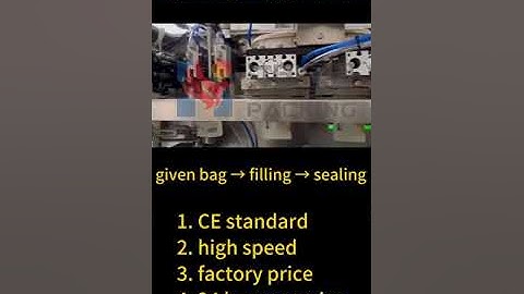 wow! 1500 bags per hour ! high speed sauce packing #automatic #premade #filling #manufacturing