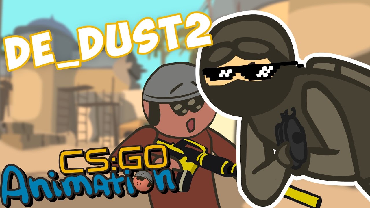 CS:GO Animated: de_dust2