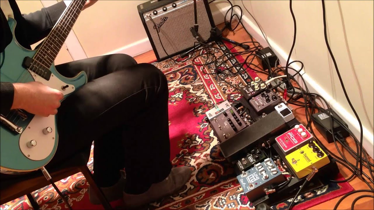 Ambient Guitar Looping Baritone Guitar On Mountains YouTube