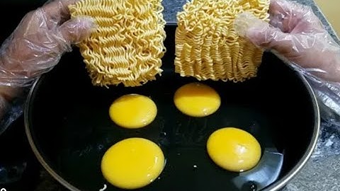 Cook The Noodles And Eggs This Way The Result Is Amazing😋 And Easy To Make👌 - Noodle Recipe
