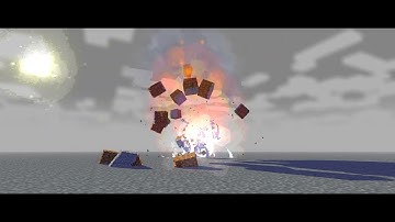 Mine Imator Explosion Test 4K 60FPS