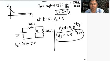 Circuit: RL Transient Circuit -5 Thevenin