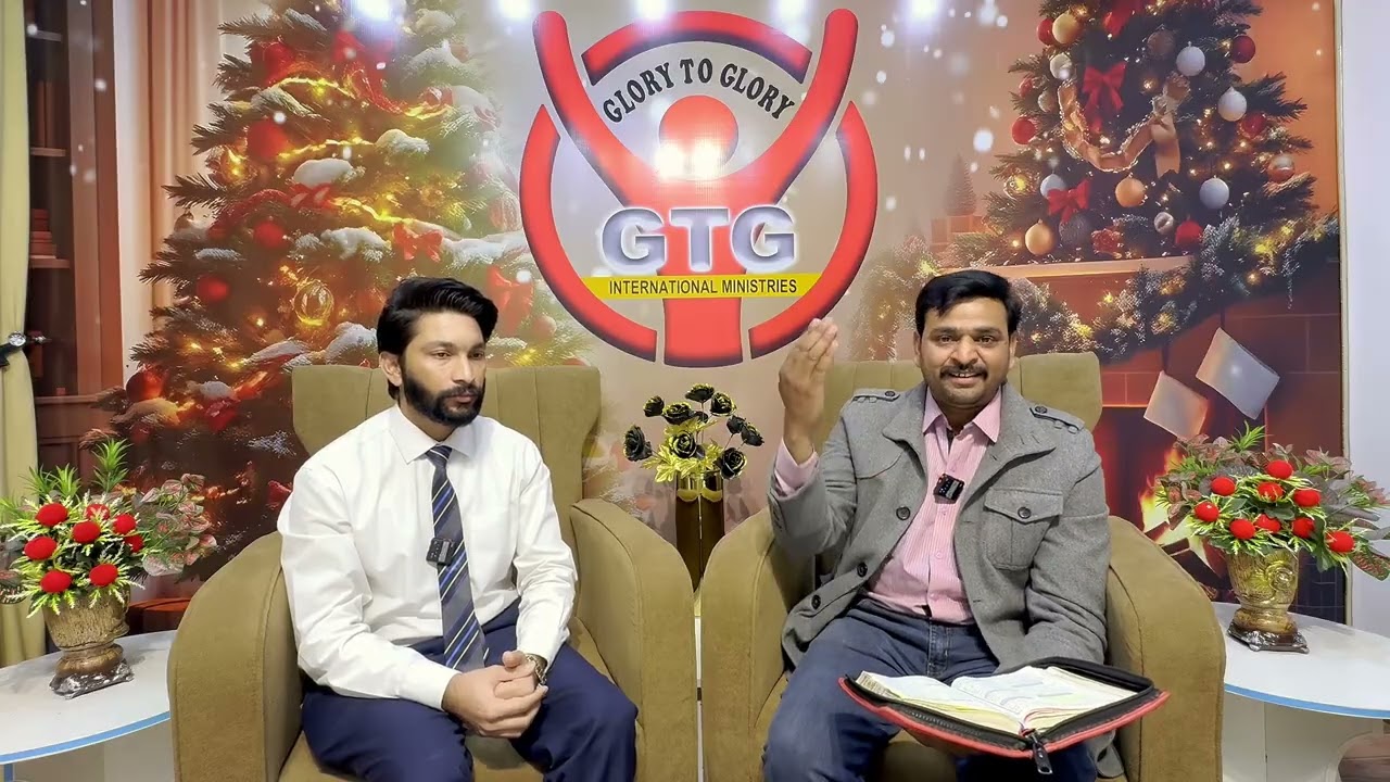 Today Pastor Nadeem Bashir attended the studio of Glory to Glory International Ministries.
