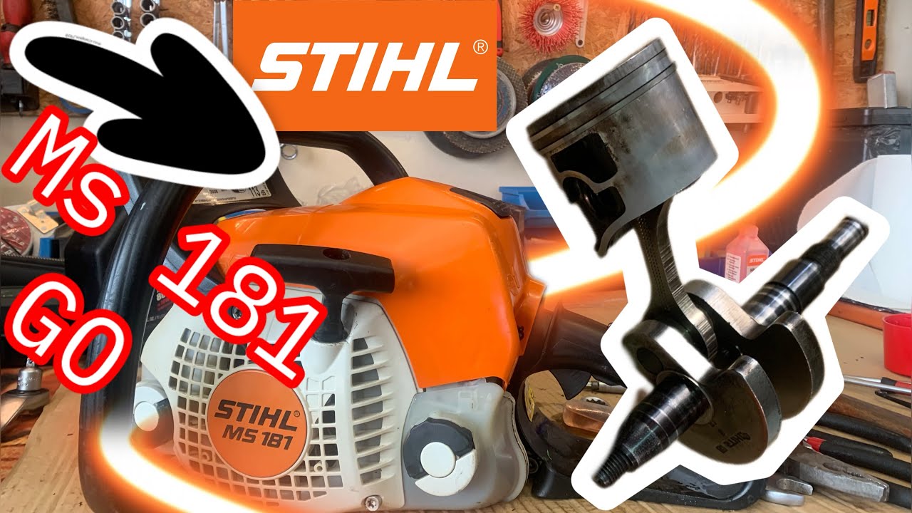 STIHL MS 181 GENERÁLNA OPRAVA (oživenie motorovej píly)