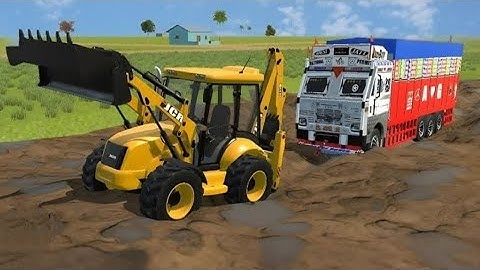 Drive JCB Unloading Stone From Dumper Truck In Game 🔥 #viralvideo#tranding #gamplay #games #gta5