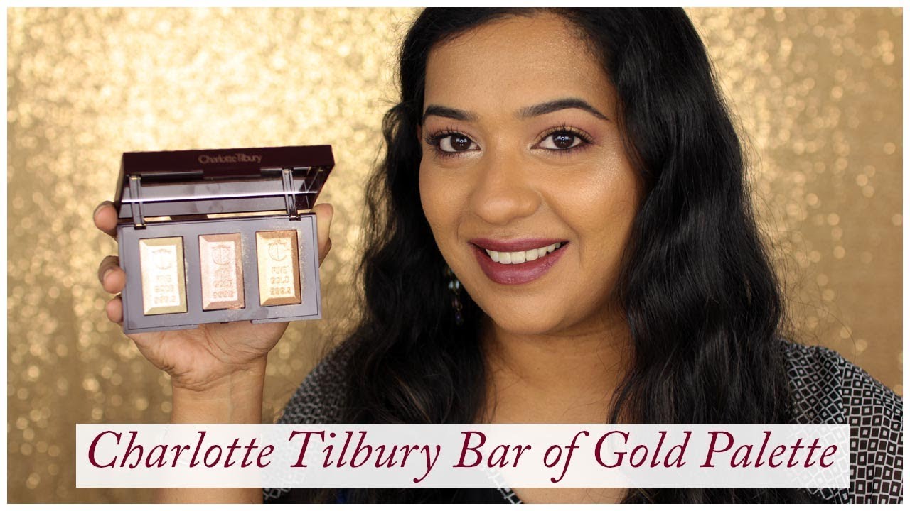 Charlotte Tilbury Bar of Gold Palette Review, Swatches & Dupes