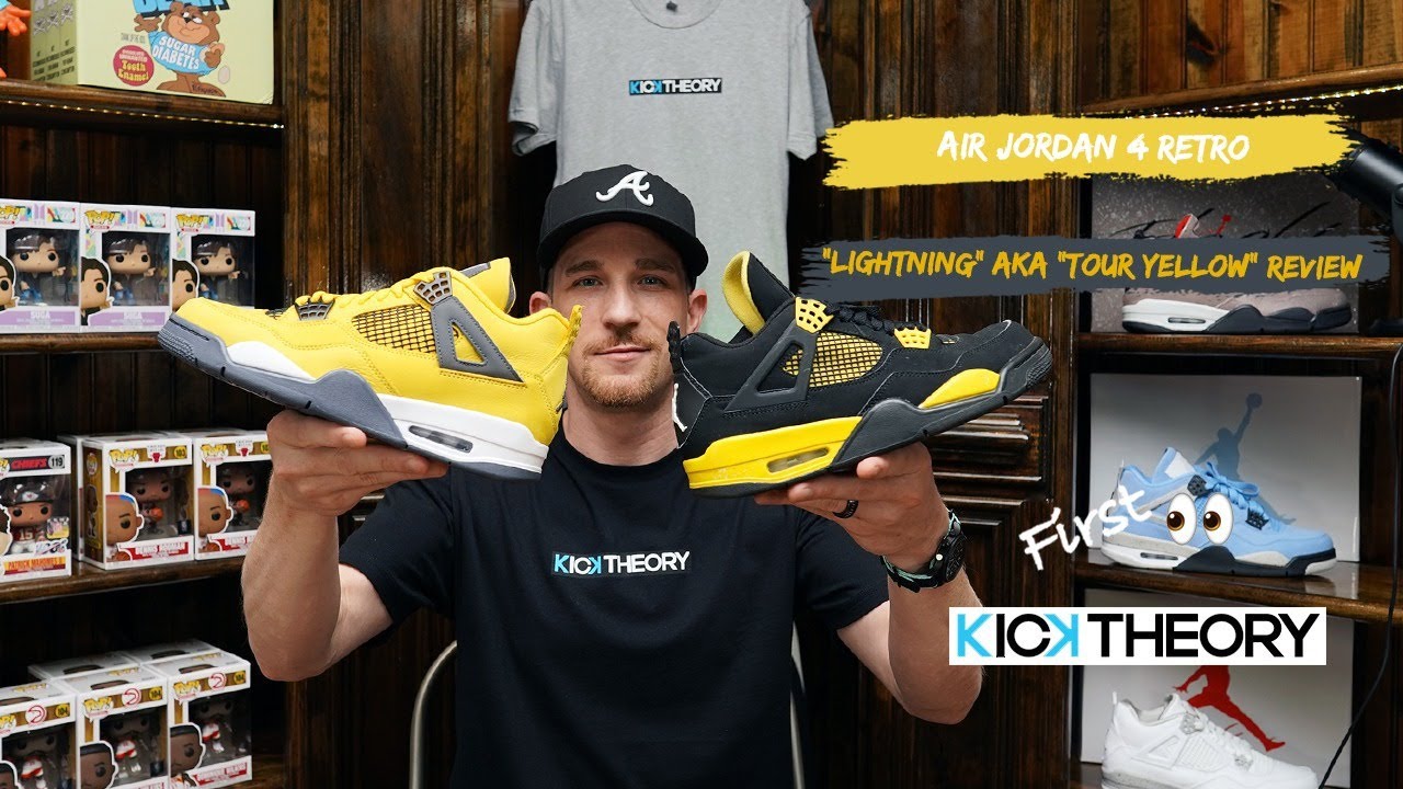 Kick Theory Review: Air Jordan 4 “Tour Yellow” aka “Lightning”