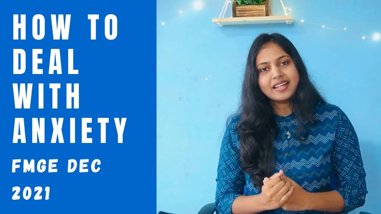 How To Deal With Exam Anxiety?